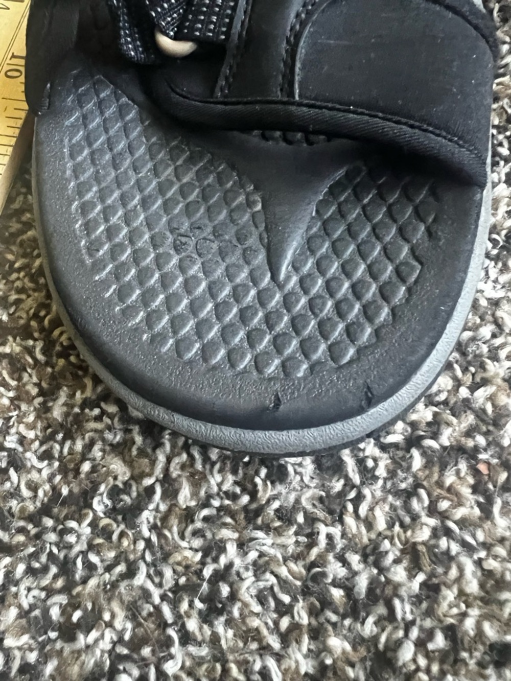 Ozark Trail Black and Tan Men's Outdoor Sport Sandals - Picture 3 of 6